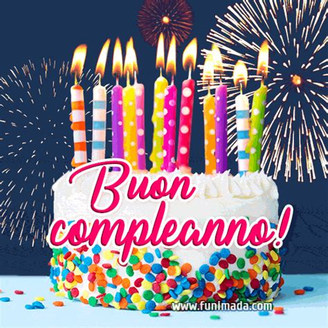 happy birthday in italian gif.